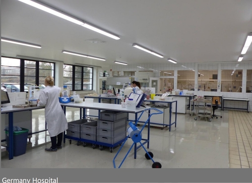Germany Hospital Lighting fixtures project