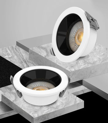 Хорошая цена Белый светодиодный точечный светильник 7 Вт, диммируемый светодиодный прожектор, антибликовый, для отелей / коммерческих помещений онлайн