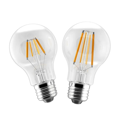 Harga yang bagus B22 E27 E26 6000K Retro LED Filament Bulb Energy Saving A60 C37 G-Shape 100lm/W Untuk pencahayaan on line
