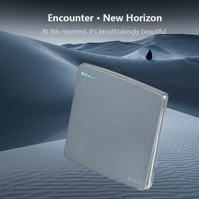 Good price V10 Electrical 10A 16A Light Switch 1 Gang 1 Way Luxury Wall Light Switch Socket online