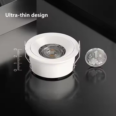 Good price Front Replace Bulb White Adjustable Spotlight , Anti Glare LED Downlights For Residence online