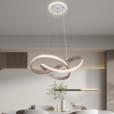 Good price Ceiling Lighting Fixture Remote Dimmable Hanging LED Pendant Light Suspension Moderne for Decoration online
