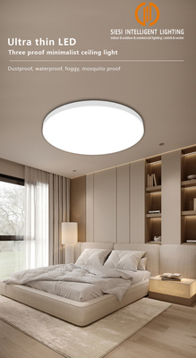 Good price 12W LED Ceiling Lights Ultra Thin Waterproof Dustproof Insectproof No Flicker online
