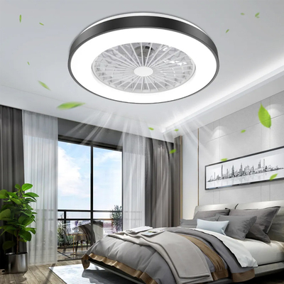 Good price 75W 6600mm Ceiling Fan Adjustable Brightness Air Cooler Dining Room Ceiling Fans With Lights online