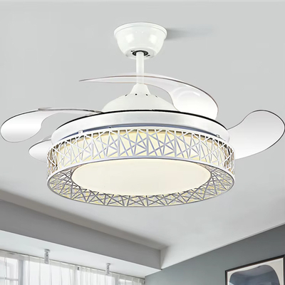 Prezzo buono 72W 500mm soffitto ventilatore luce, 42 soffitto ventilatore con luce e telecomando in linea