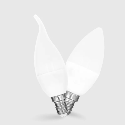 Good price 5W 6W 7W 8W C37 E27 E14 LED Lighting Bulb , LED Candle Light 3000K 6500K online