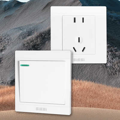 Good price Southeast Asia Middleeast Standard Wall Switches Socket G1 Light Switching Power Supply 220V for Home online