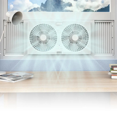 Good price Home Ceiling Exhaust Fan 9 Inch Double Reverse Window Fixture DC Exhaust Fan Remote Control online