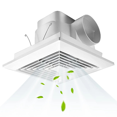 Good price 300*300mm ECM Motor Ceiling Exhaust Fan Effective Air Circulation For Bathroom Kitchen OEM ODM online