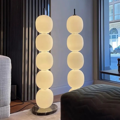 Good price 3500K Gourd Style Lamps ,  Luxury LED Floor Lamps For Living Room / Bedroom online