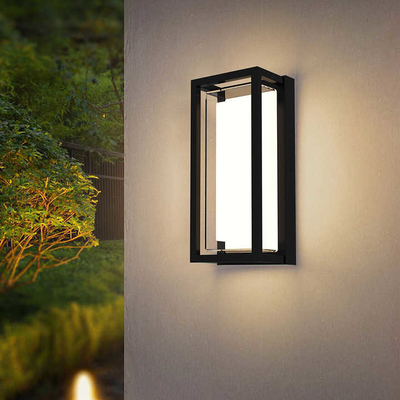 Good price IP65 Modern Lantern Lamp 12 Inch Balcony Decor Garden Wall Lamp online