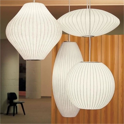 Good price Minimalist Lantern Style Nelson Bubble Ball , Hanging Elegant Chandelier Lighting online