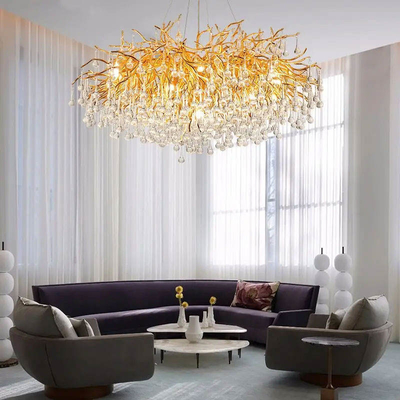 Good price Crystal LED Pendant Chandelier Lights For Villa Restaurant Dining Table Hotel online